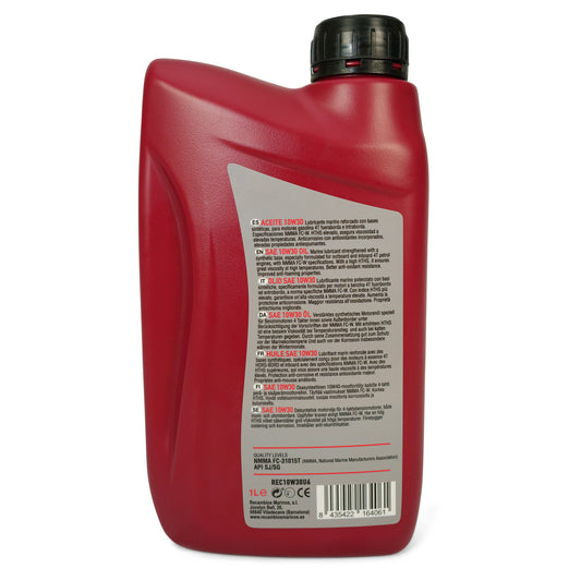 Außenborder Marine Öl Premium 10W30 – 1 Liter / 4-Takt Außenbordmotoren