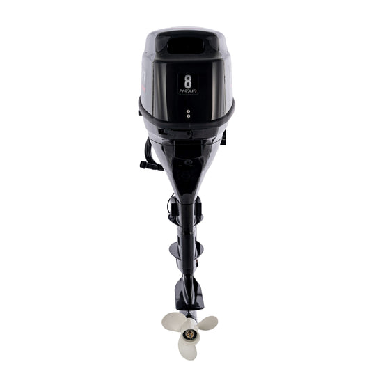 Parsun 8PS Benzin Außenborder F8BM inkl. Ladespule 4-Takt / 2-Zylinder / Handstart Pinnensteuerung