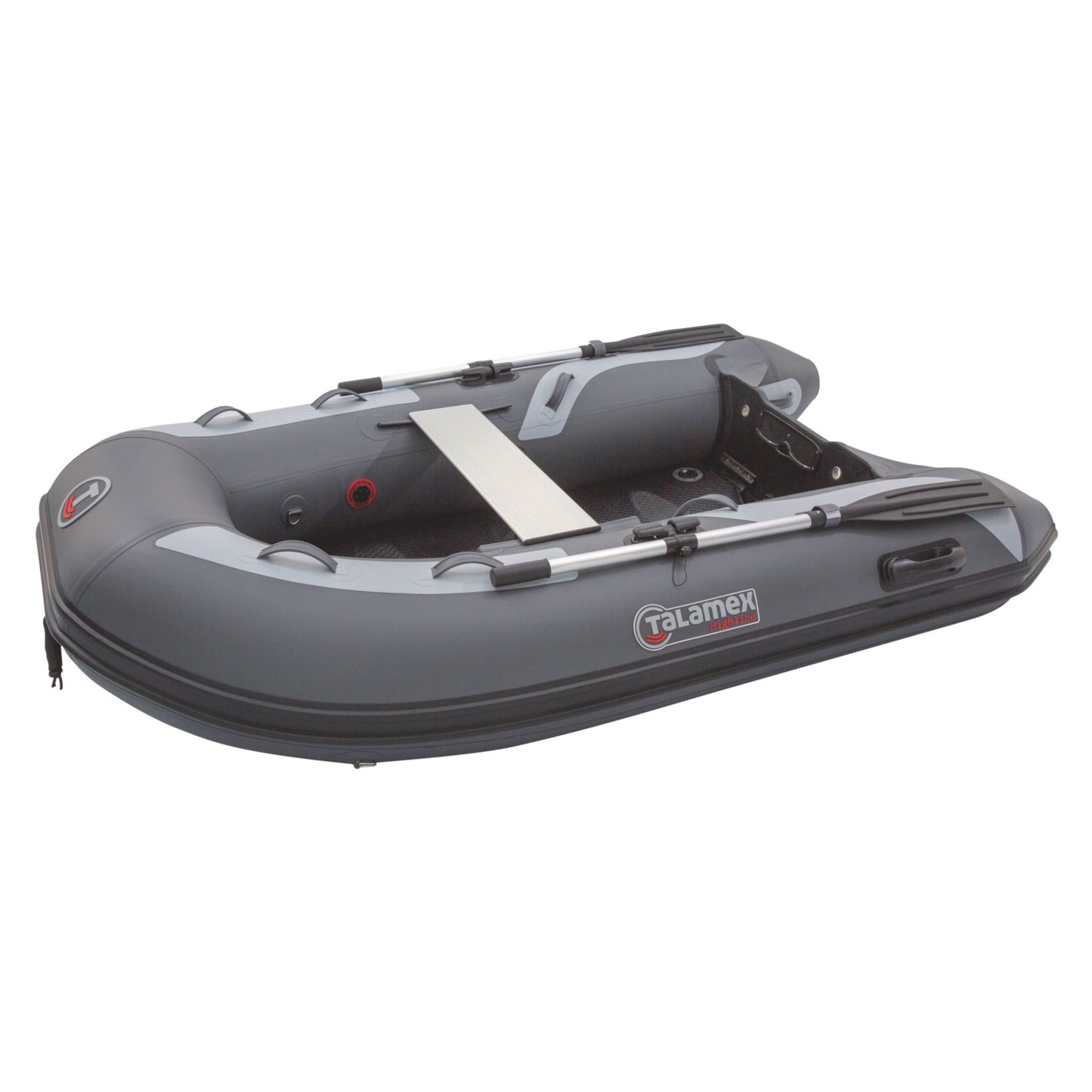 Talamex Schlauchboot Highline HLA250 Storm Grey / 250cm / 3+1 Personen /mit Luftboden/ max motorisierbar 6PS/ Gewicht 32kg
