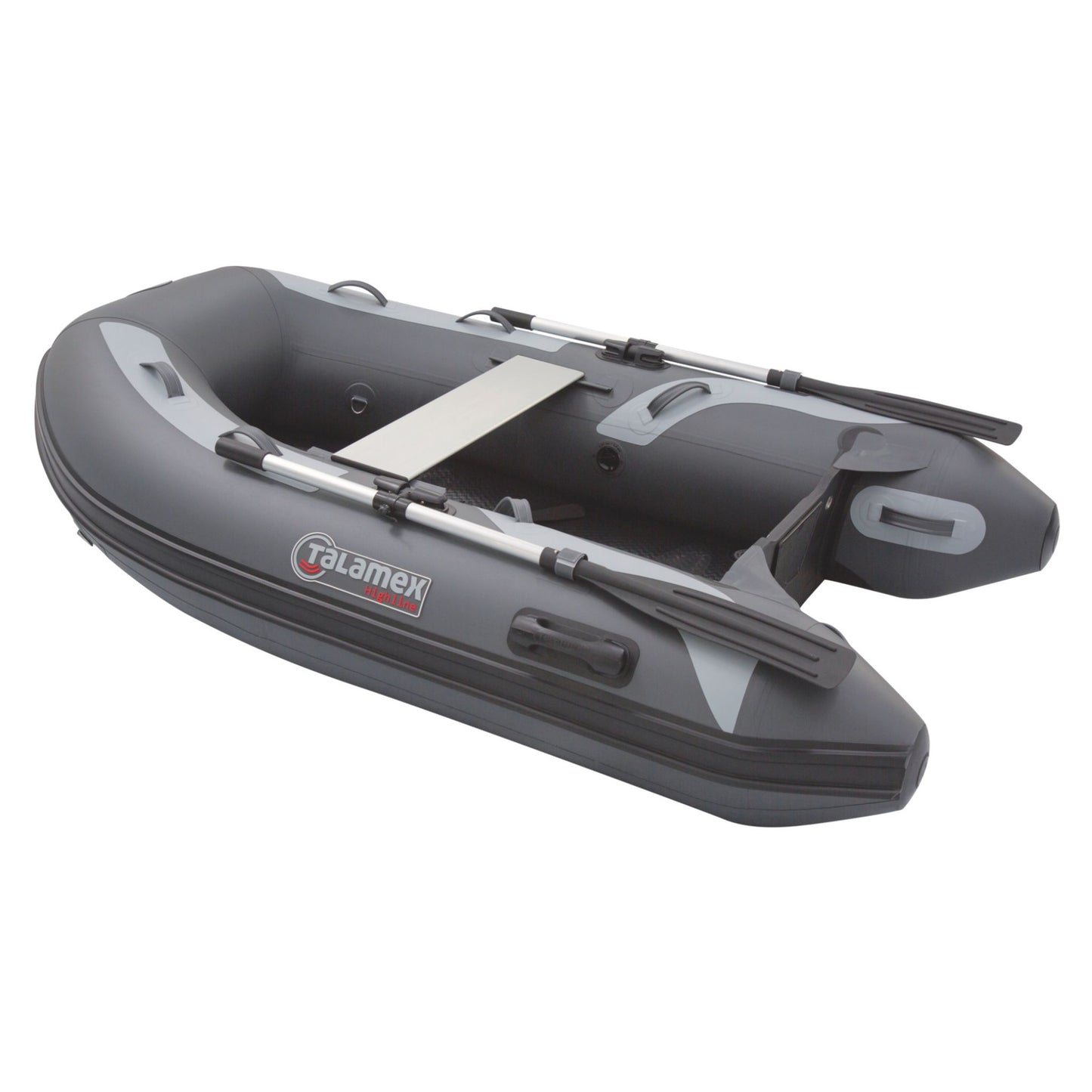 Talamex Schlauchboot Highline HLA250 Storm Grey / 250cm / 3+1 Personen /mit Luftboden/ max motorisierbar 6PS/ Gewicht 32kg