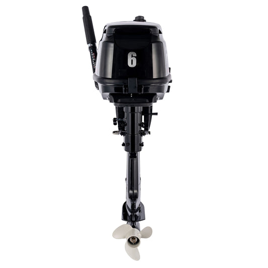 Parsun 6PS Benzin Außenborder F6ABM inkl. Ladespule 4-Takt / 1-Zylinder / Handstart Pinnensteuerung