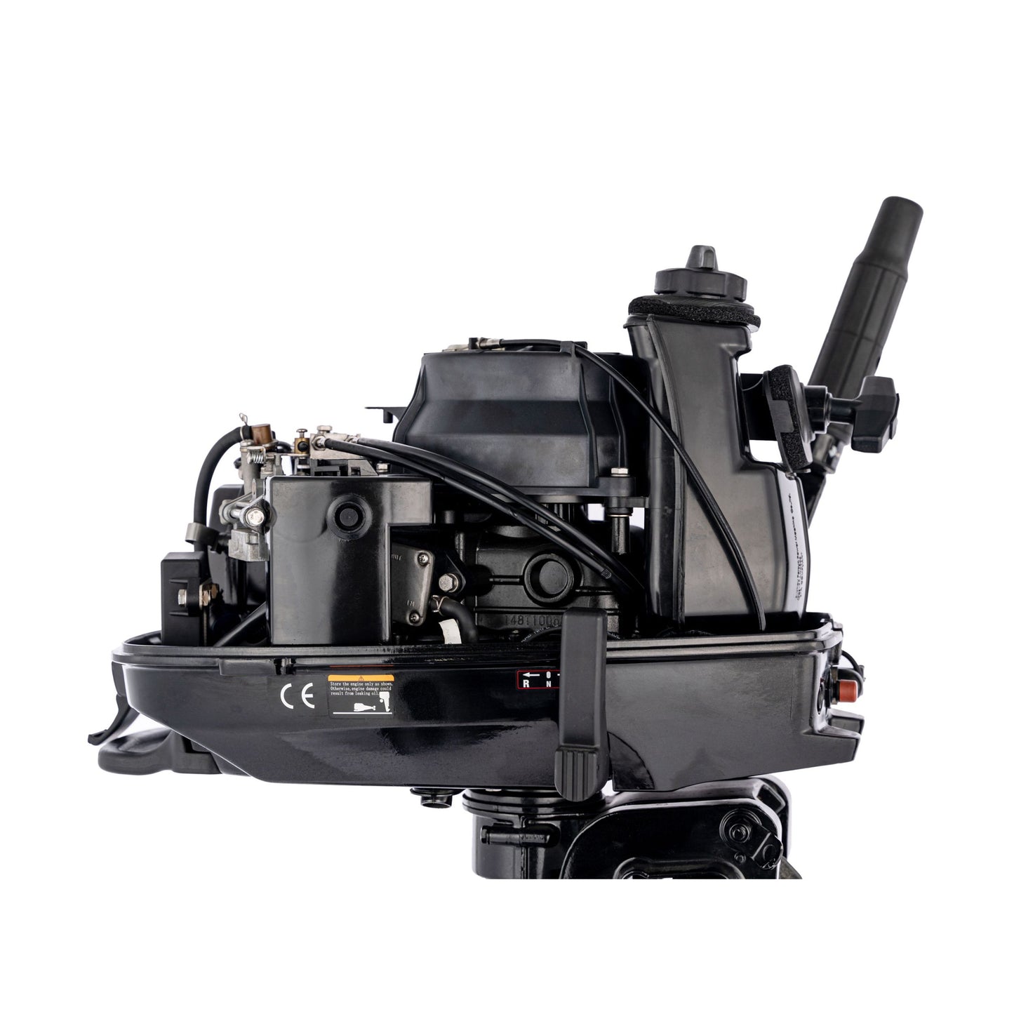 Parsun 6PS Benzin Außenborder F6ABM inkl. Ladespule 4-Takt / 1-Zylinder / Handstart Pinnensteuerung