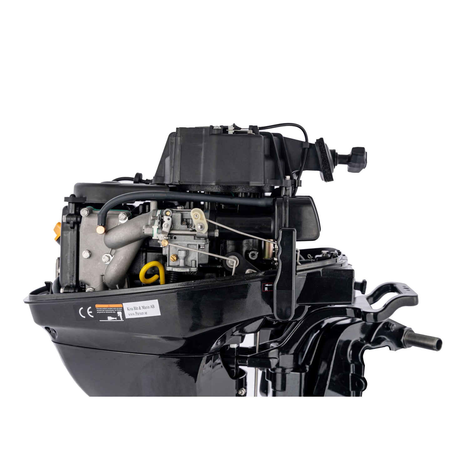 Parsun 9,8PS Benzin Außenborder F9,8BM inkl. Ladespule 4-Takt / 2-Zylinder / Handstart Pinnensteuerung