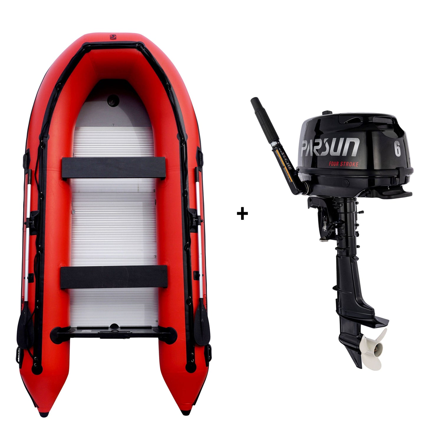 Schlauchboot mit Motor