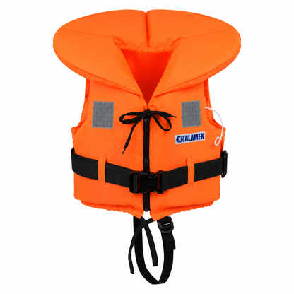 Rettungsweste Orange – Feststoffweste für Wassersport & Freizeit / Für Babys - Kleinkinder ( 0-40kg)