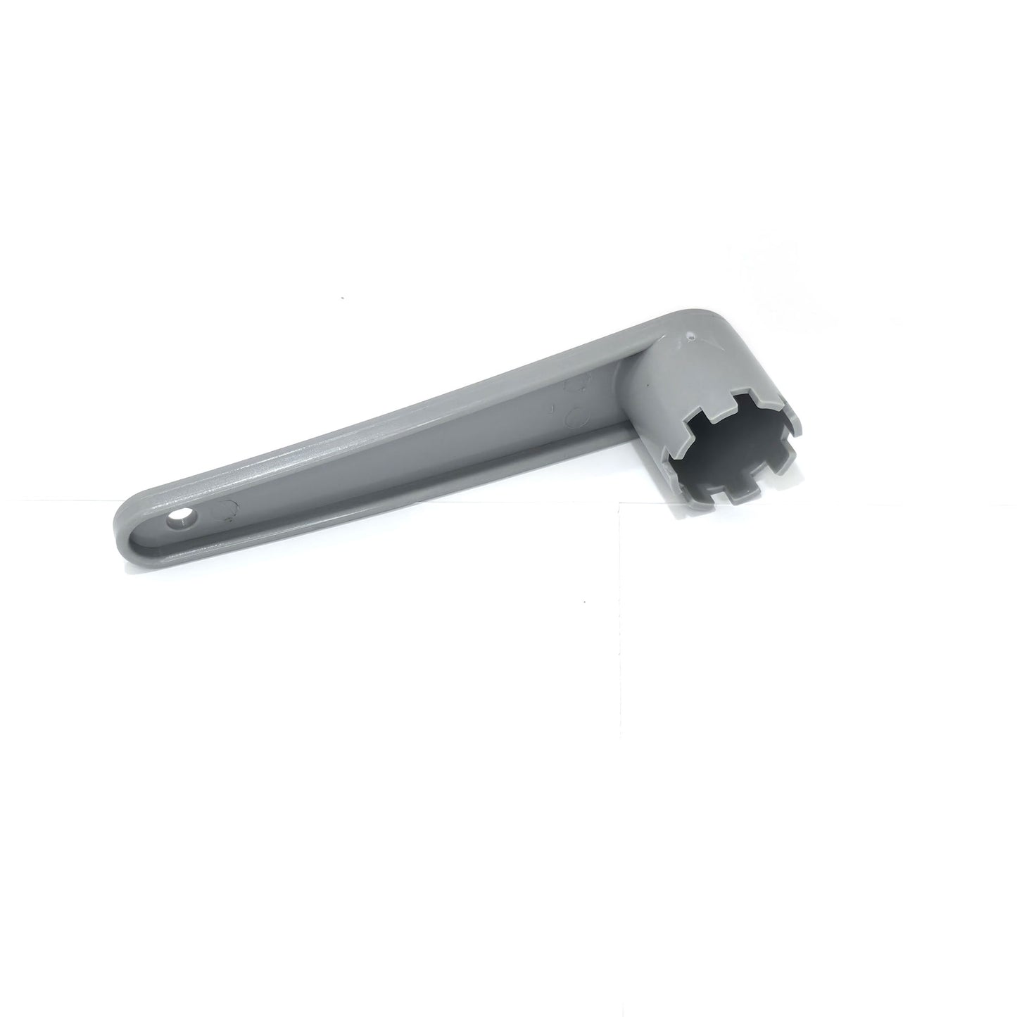 Schlauchbootventil Halkey-Roberts Ventil + Ventilschlüssel – Komplettset für Schlauchboote (8-Zahn, Grau)