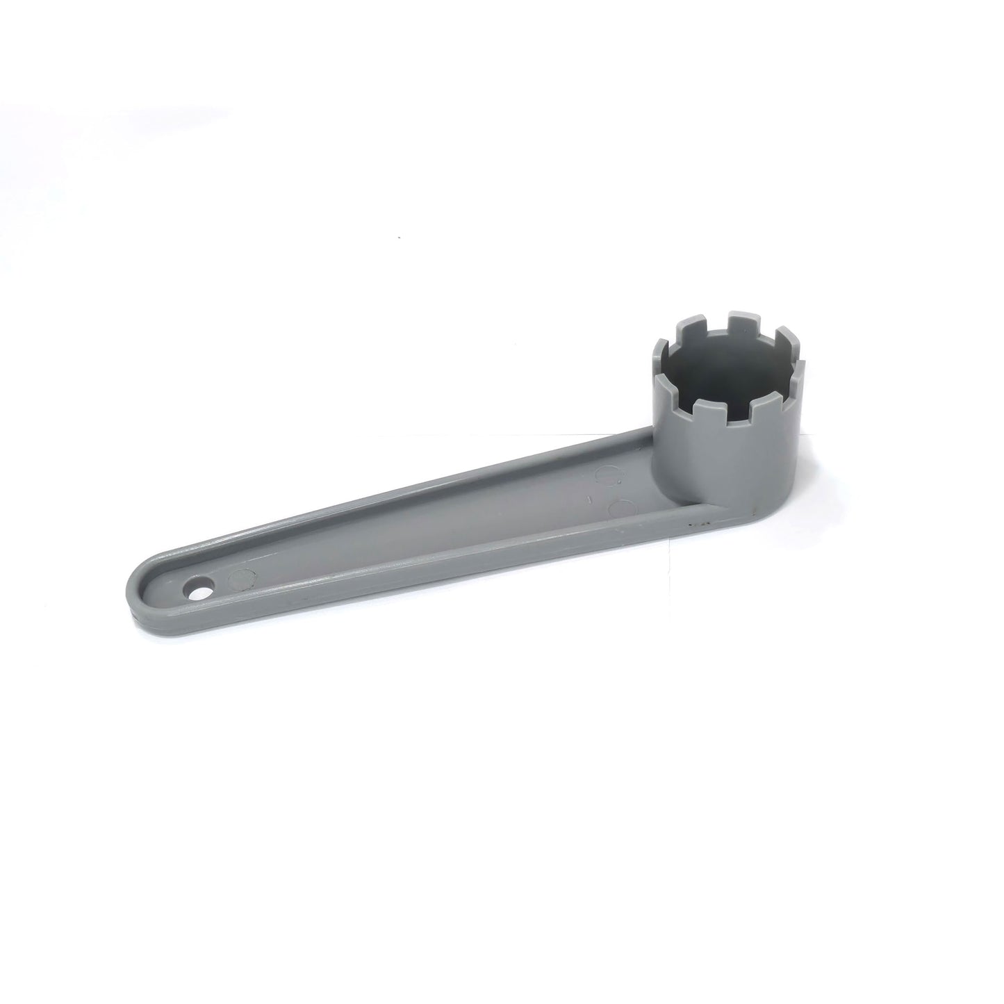 Setangebot 2x Schlauchbootventil HR-Ventil + Ventilschlüssel – Komplettset für Schlauchboote (8-Zahn, Grau)