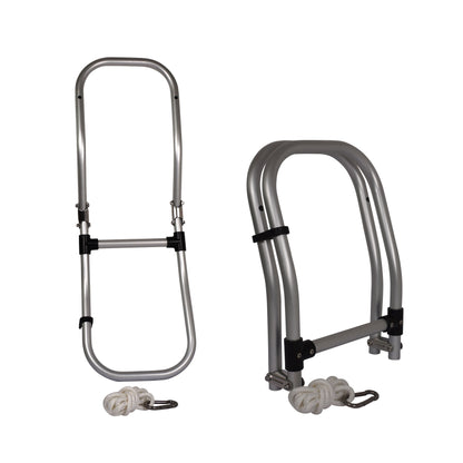 Badeleiter für Schlauchboote – 2 Stufen, klappbar & aus Aluminium 280 x 900mm