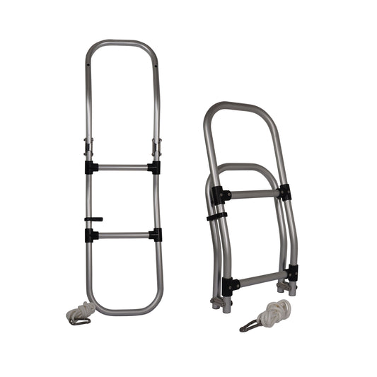 Badeleiter für Schlauchboote – 3 Stufen, klappbar & aus Aluminium 280 x 1100mm