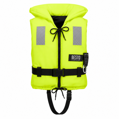 Besto Rettungsweste Gelb– Feststoffweste  Für Babys - Kleinkinder ( 0-40kg)