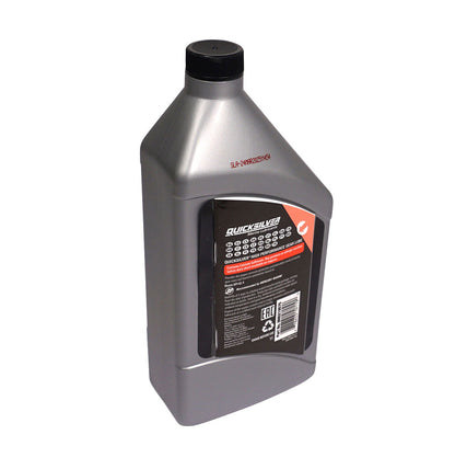 Setangebot Quicksilver Hochleistungs-Getriebeöl SAE90 – 2x 1 Liter + Getriebeölpumpe| Premium Schutz für Außenborder & Heckantriebe