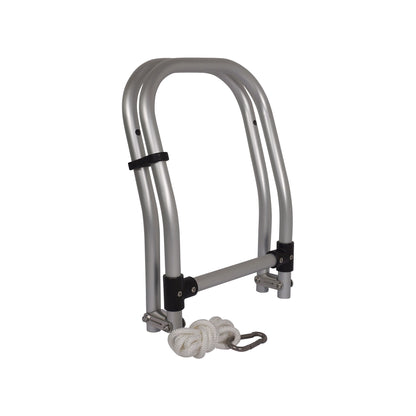Badeleiter für Schlauchboote – 2 Stufen, klappbar & aus Aluminium 280 x 900mm