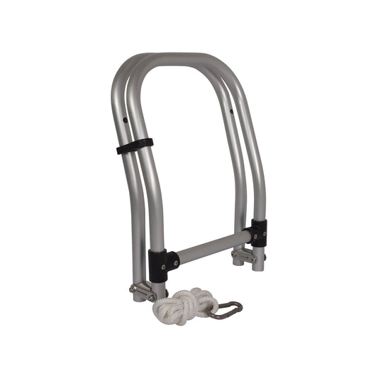 Badeleiter für Schlauchboote – 2 Stufen, klappbar & aus Aluminium 280 x 900mm