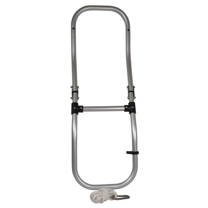 Badeleiter für Schlauchboote – 2 Stufen, klappbar & aus Aluminium 280 x 900mm