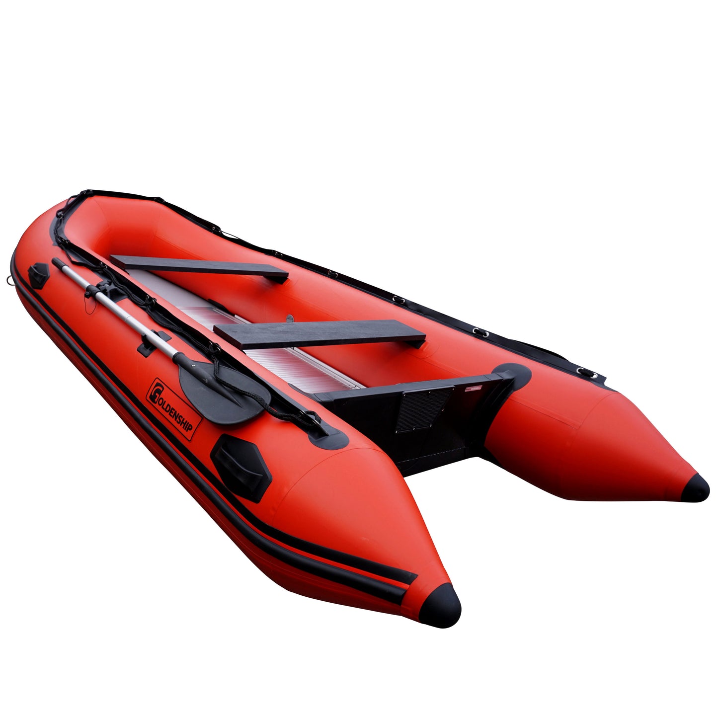 Goldenship Schlauchboot mit Aluboden 360cm  für bis zu 5+1 Personen / max. motorisierbar bis 20PS