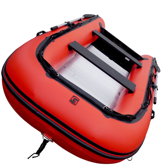 Goldenship Schlauchboot mit Aluboden 420cm  für bis zu 6 Personen / max. motorisierbar bis 30PS