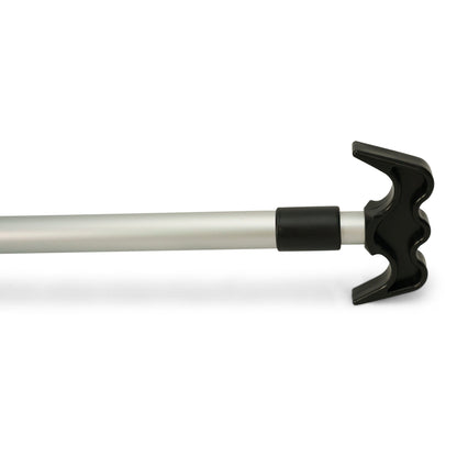 Stechpaddel Bootspaddel mit Bootshaken teleskopisch 2-in-1 ausziehbar 114-183cm