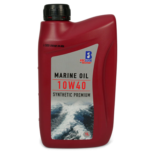Außenborder Marine Öl Premium 10W40 – 1 Liter / 4-Takt Außenbordmotoren