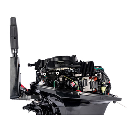 Parsun 15PS Benzin Außenborder F15ABM EFI Direkteinspritzer inkl. Ladespule 4-Takt / 2-Zylinder/ Handstart Pinnensteuerung