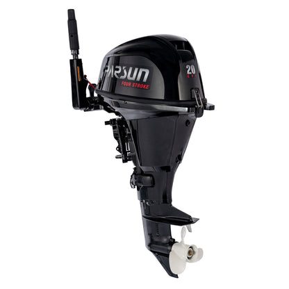 Parsun 20PS Benzin Außenborder F20ABM EFI Direkteinspritzer inkl. Ladespule 4-Takt / 2-Zylinder/ Handstart Pinnensteuerung