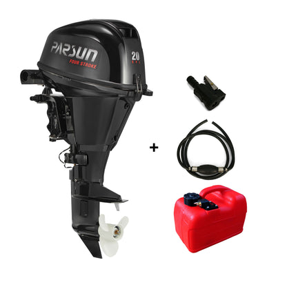 Parsun 20PS Benzin Außenborder F20AFW EFI Direkteinspritzer inkl. Ladespule 4-Takt / 2-Zylinder/ E-Start + Fernschaltung