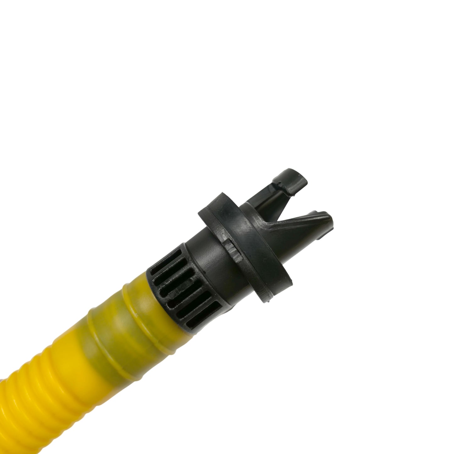 Fußpumpe für Schlauchboote mit HR-Adapter / Luftpumpe für Boote mit Halkey Roberts Ventilen