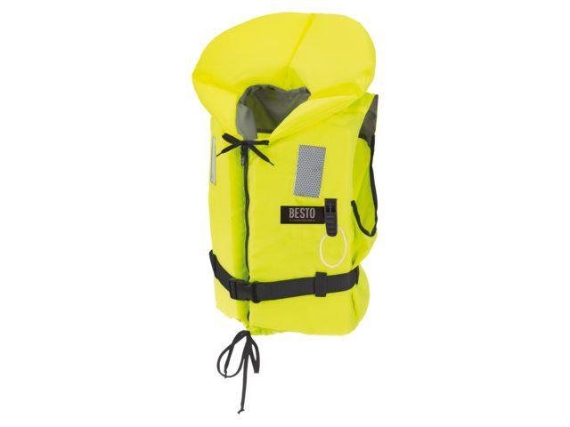 Besto Rettungsweste Gelb– Feststoffweste  Für Babys - Kleinkinder ( 0-40kg)