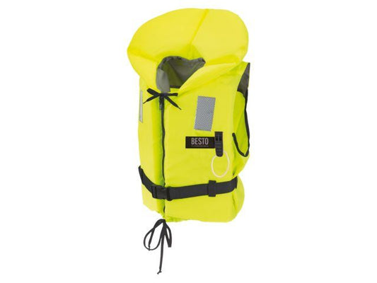 Besto Rettungsweste Gelb– Feststoffweste  Für Babys - Kleinkinder ( 0-40kg)