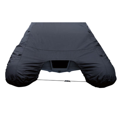 Schlauchboot Abdeckplane Premium Boots Persenning Talamex für RIB Boote mit Frontöffnung zur Befestigung