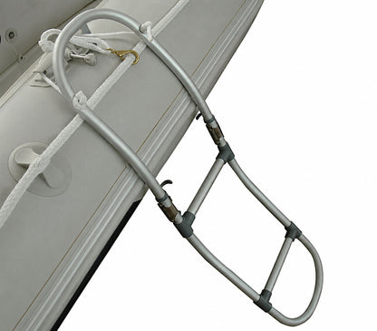 Badeleiter für Schlauchboote – 3 Stufen, klappbar & aus Aluminium 280 x 1100mm