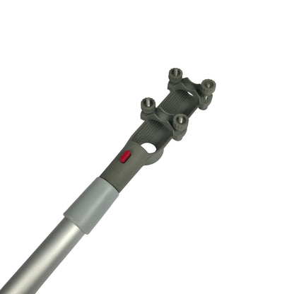 Pinnenverlängerung für Außenbordmotoren teleskopisch 90-140cm mit ergonomischem Griff Universal passend aus eloxiertes Aluminium