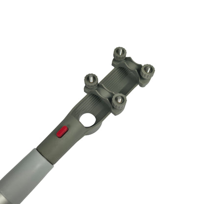 Pinnenverlängerung für Außenbordmotoren 70cm mit ergonomischem Griff Universal passend aus eloxiertes Aluminium