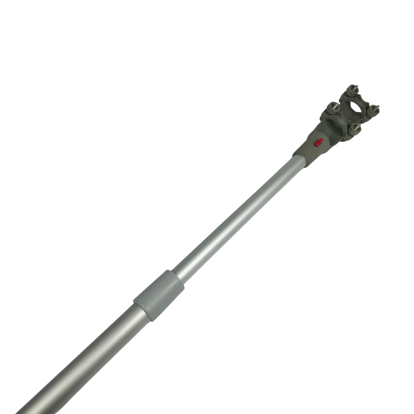 Pinnenverlängerung für Außenbordmotoren teleskopisch 90-140cm mit ergonomischem Griff Universal passend aus eloxiertes Aluminium