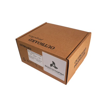 Propeller für Suzuki Außenborder 8 - 20 PS, 9 1/4" Durchmesser, 11" Steigung, mit 10 Zähnen, Aluminium schwarz lackiert