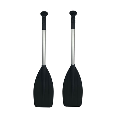 2er Set Teleskop-Paddel aus Aluminium (75–105 cm) / Ergonomischer Rundgriff für sicheren Halt