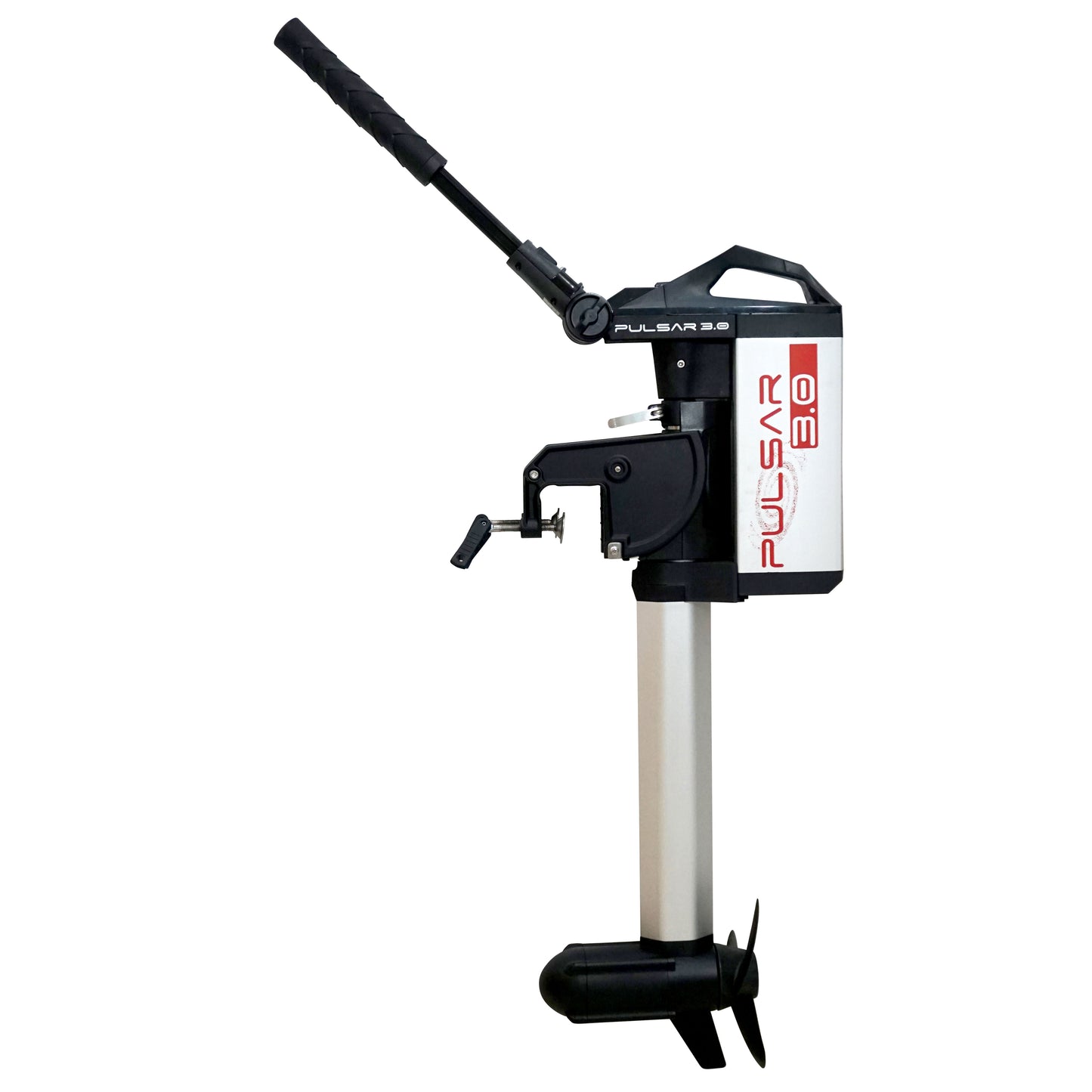 PULSAR 3.0 Elektro-Außenborder – 1030W / 110 LBS / LiPo-Akku 29,6V / 30Ah / 900Wh – Kurzschaft und Langschaft