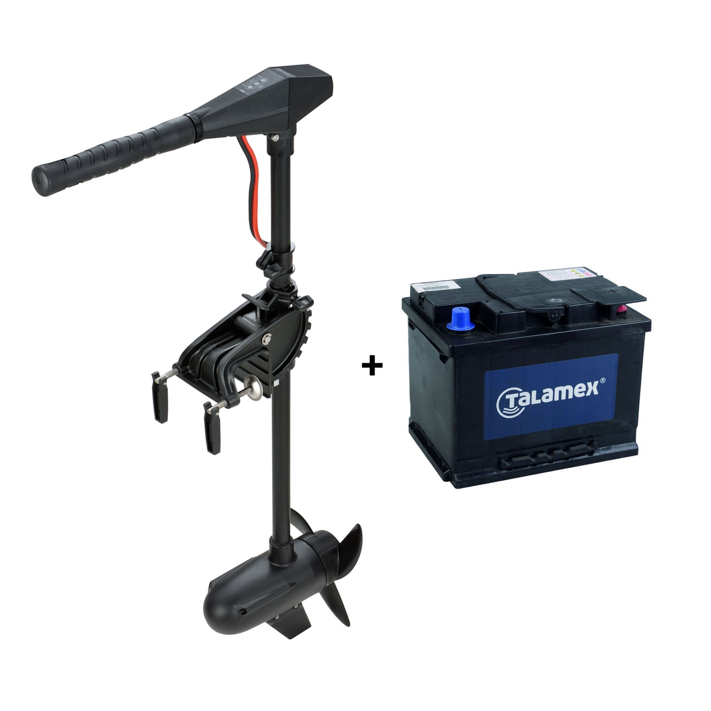 Elektromotor X150 Bürstenlos mit Batterie Elektroaussenborder für Boote – inklusive Batterie