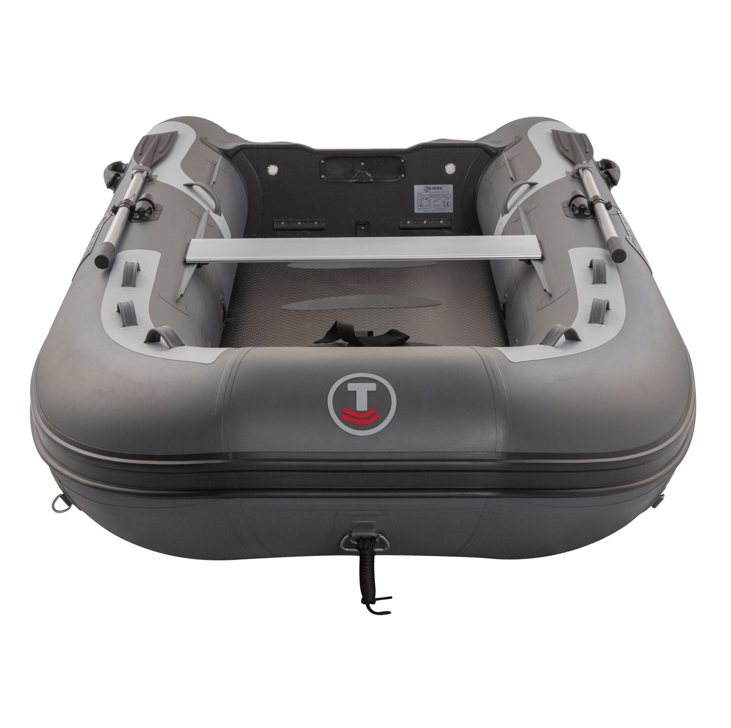 Talamex Schlauchboot Highline HLA350 Anthrazit / 350cm / 6 Personen /mit Luftboden/ max motorisierbar 20PS/ Gewicht 46kg