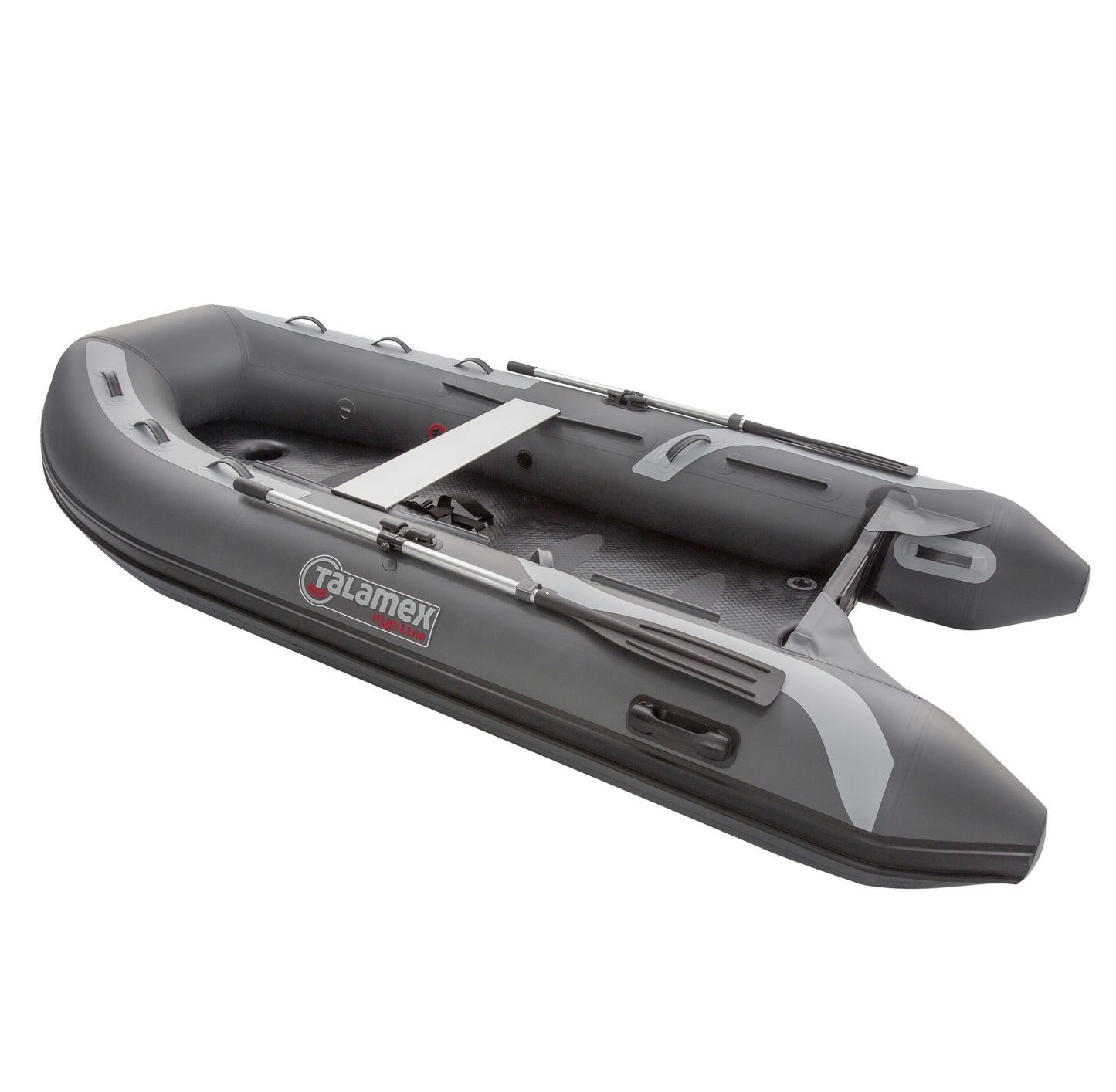 Talamex Schlauchboot Highline HLA350 Anthrazit / 350cm / 6 Personen /mit Luftboden/ max motorisierbar 20PS/ Gewicht 46kg