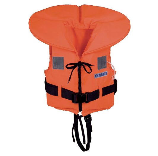 Rettungsweste Orange – Feststoffweste für Wassersport & Freizeit / Für Babys - Kleinkinder ( 0-40kg)