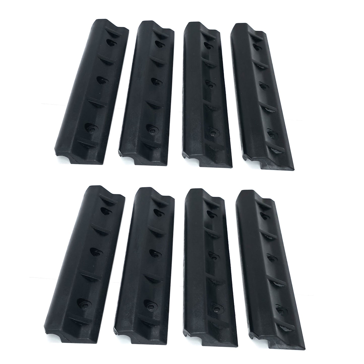 Halterung für verschiebbare / variable Sitzbänke von Schlauchbooten 8 Stück 20cm breit