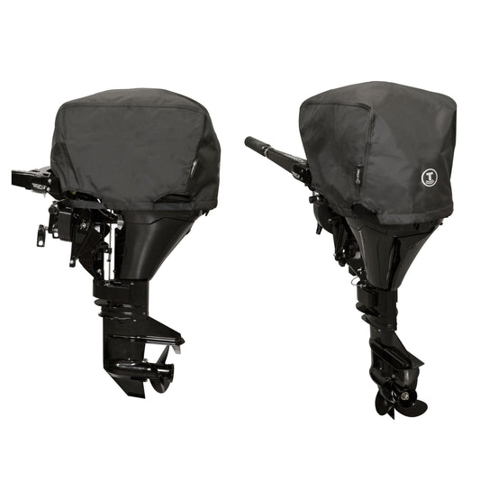 Außenborder Motor Abdeckung – Premium Schutzhülle aus 600D Polyester, UV-Schutz und Wasserabweisend| 2,5–115 PS