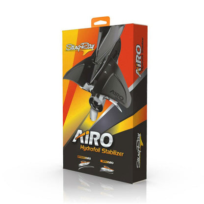 StingRay AIRO Black Hydrofoil Hydrostabilisator 4-50 PS Außenborder – Mehr Auftrieb, mehr Kontrolle, mehr Fahrspaß